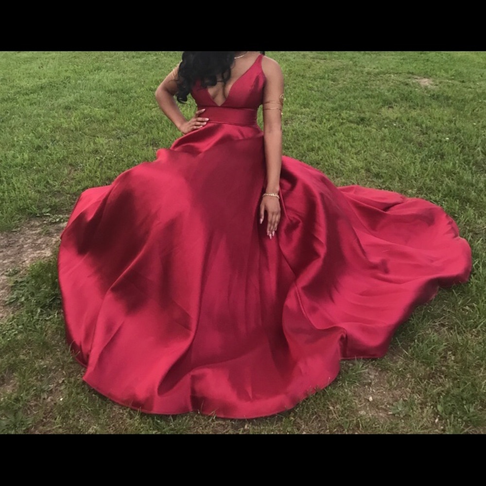 Beautiful red ball gown